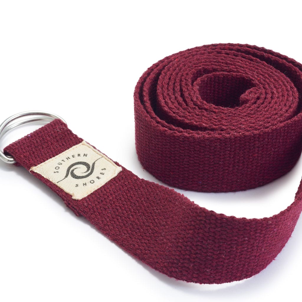 Yoga Gurt Bordeaux Rot